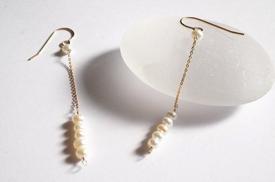 long pierced earrings
